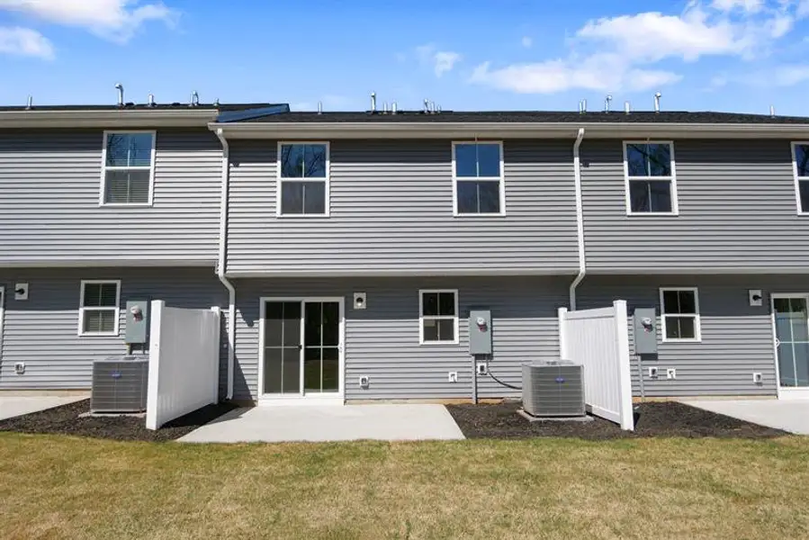 Exterior details and patio area of a home in Beech Glen, Anderson (Image 2). Exterior details and patio area of a home in Beech Glen, Anderson (Image 2).