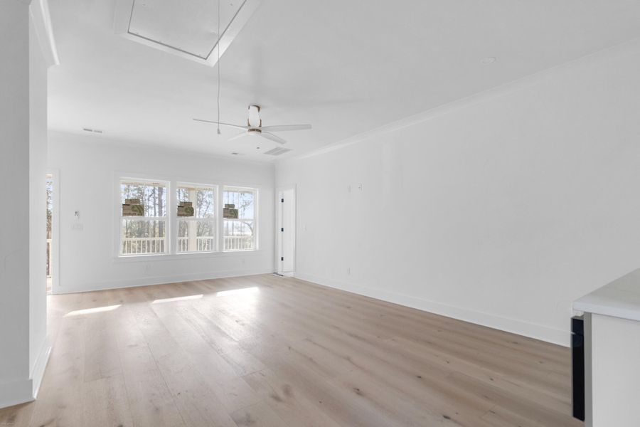 Spacious, unfurnished interior of a new home in , Awendaw (Image 17).