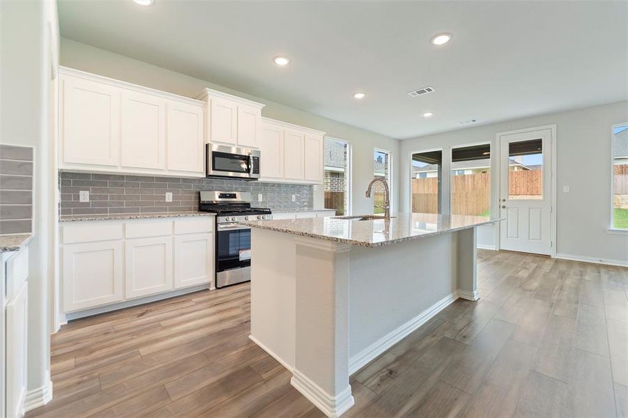 Furnished interior view inside a new home in Liberty Pointe, Gainesville (Image 10). Furnished interior view inside a new home in Liberty Pointe, Gainesville (Image 10).