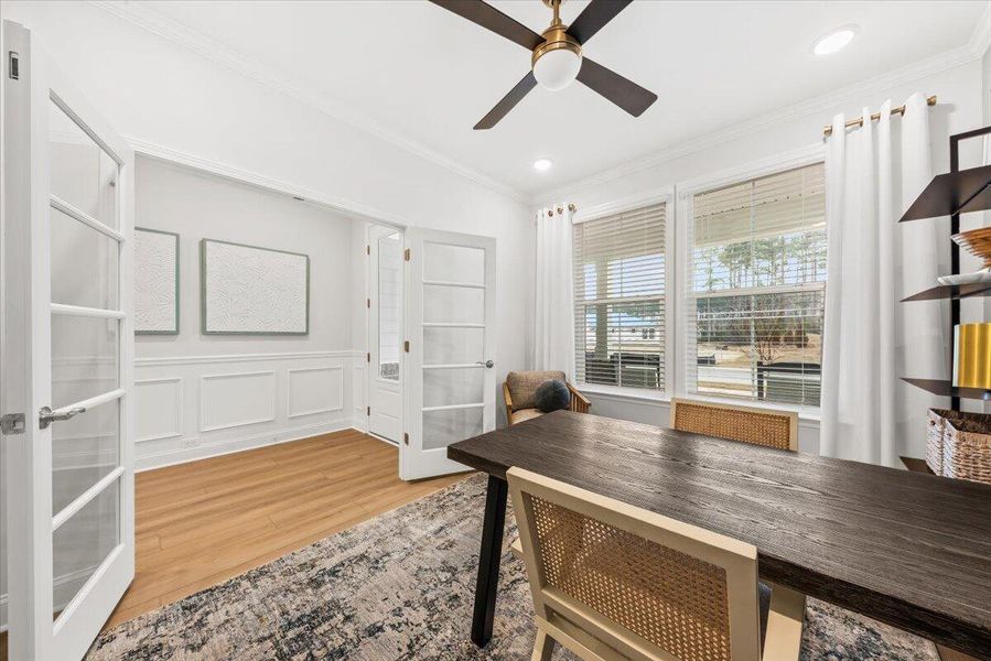 Furnished interior view inside a new home in Nexton, Summerville (Image 5). Furnished interior view inside a new home in Nexton, Summerville (Image 5).