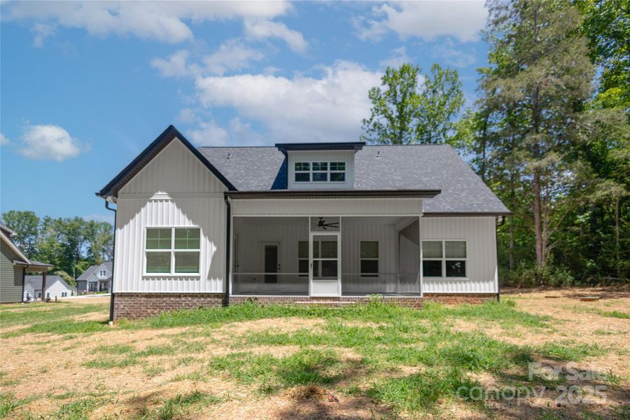 Exterior details and patio area of a home in , Stanley (Image 4).