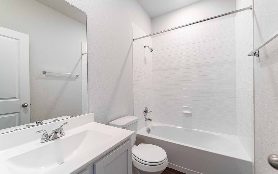 Furnished interior view inside a new home in Notting Hill, Converse (Image 5). Furnished interior view inside a new home in Notting Hill, Converse (Image 5).