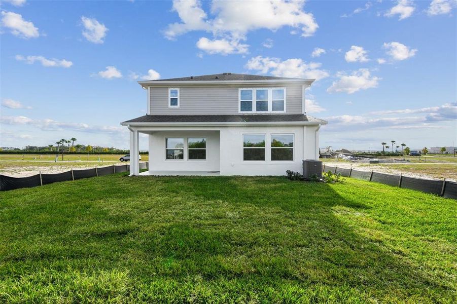 Exterior details and patio area of a home in Waterset Tradition Series, Apollo Beach (Image 24).