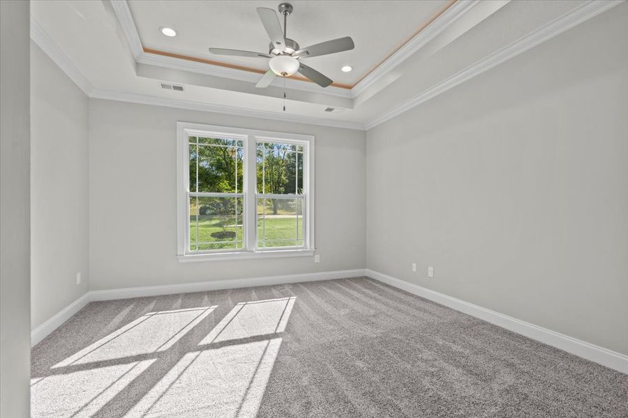 Representative unfurnished interior of a home built from the Enory by Enchanted Homes in Guadalupe Heights, Seguin (Image 21).