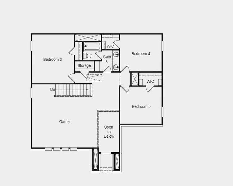 Structural options added include: Slide in tub at primary suite.