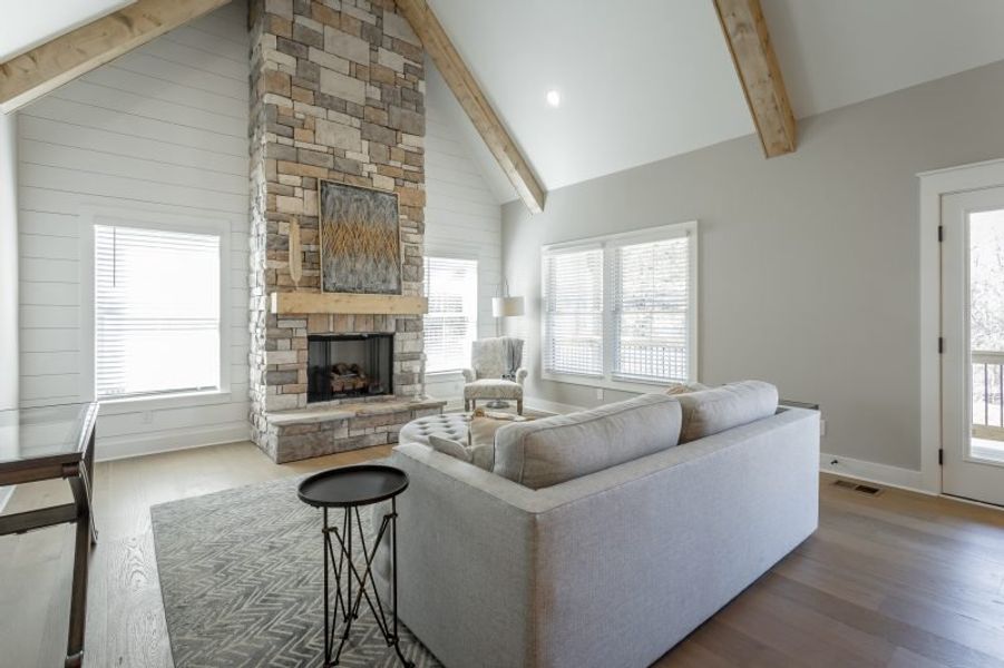 Furnished interior view inside a new home in Paxton Pointe, Hixson (Image 20).