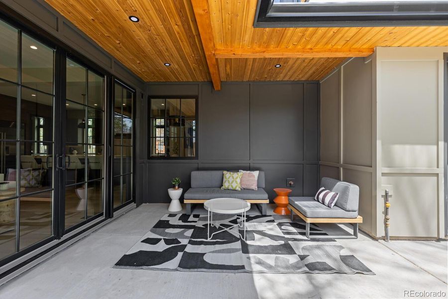 Furnished interior view inside a new home in , Denver (Image 36).