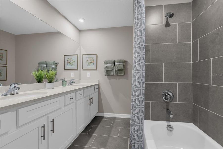 Furnished interior view inside a new home in Oakfield Trails, Parrish (Image 34).