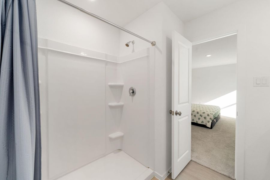 Furnished interior view inside a new home in Emberly: Cottage Collection, Beasley (Image 6).