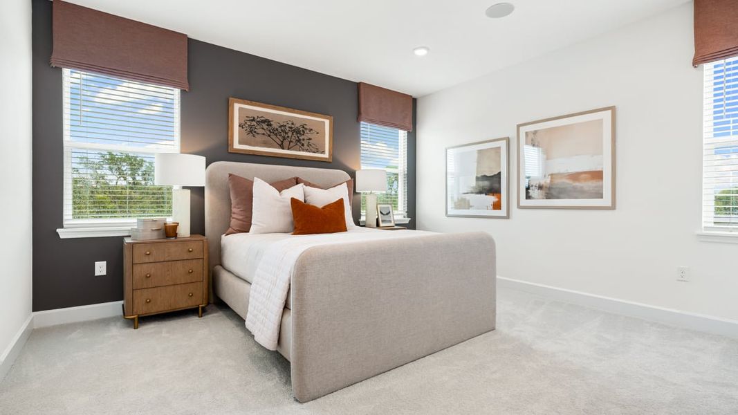 Representative furnished interior of a home built from the Anastasia by Taylor Morrison in Hillcrest, San Antonio (Image 16).