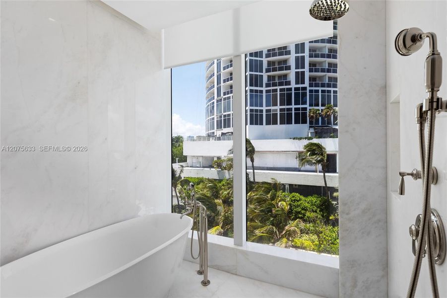 Furnished interior view inside a new home in , Sunny Isles Beach (Image 38).