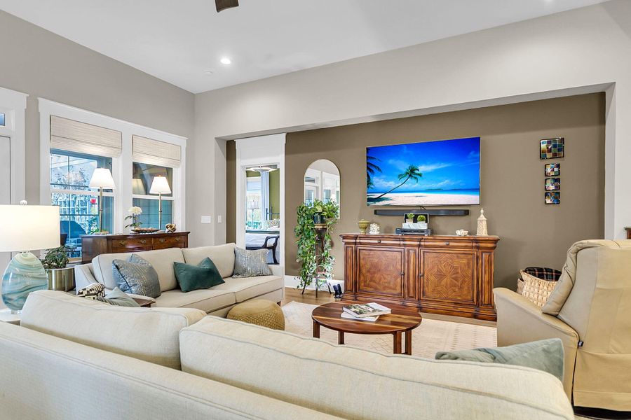 Furnished interior view inside a new home in , Summerville (Image 39).