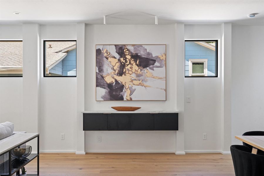 Furnished interior view inside a new home in , Austin (Image 11).