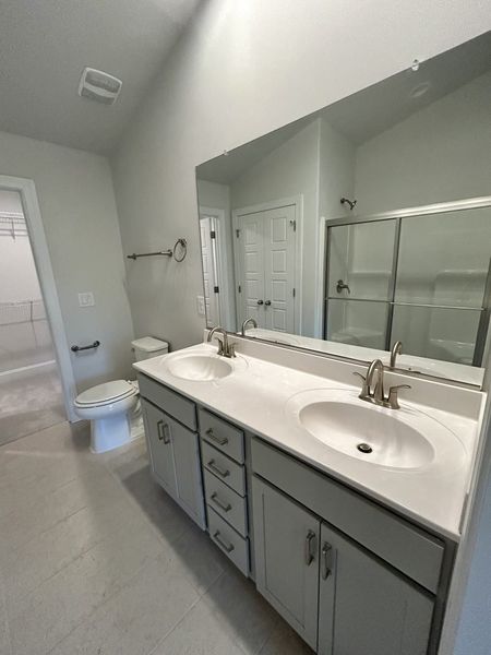 Furnished interior view inside a new home in Trellises, High Point (Image 9).
