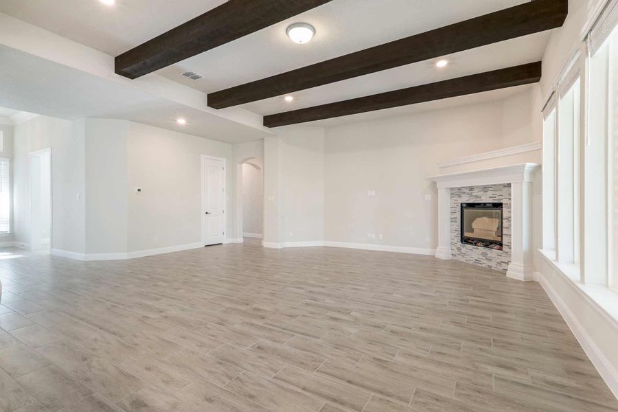 The Fredericksburg - Family Room The Fredericksburg - Family Room