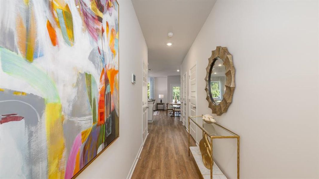 Furnished interior view inside a new home in Young's Crossing, Stone Mountain (Image 15).
