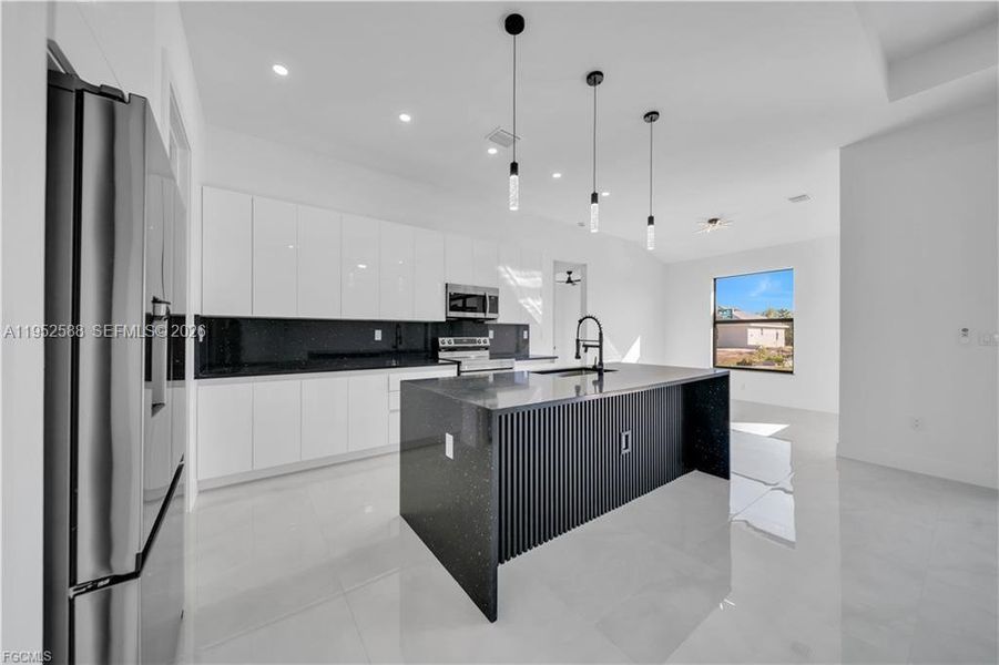 Furnished interior view inside a new home in , Lehigh Acres (Image 11).