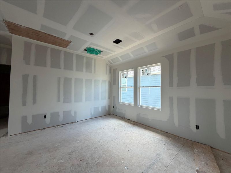 In-progress construction of a new home in Lariat, Liberty Hill, TX (Image 10).