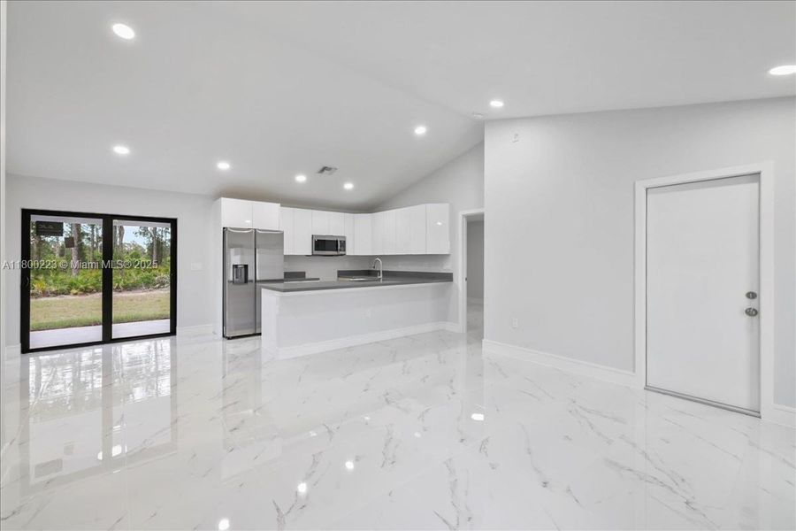 Furnished interior view inside a new home in , Lehigh Acres (Image 16). Furnished interior view inside a new home in , Lehigh Acres (Image 16).