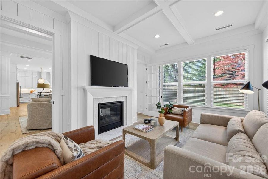 Furnished interior view inside a new home in , Charlotte (Image 6).