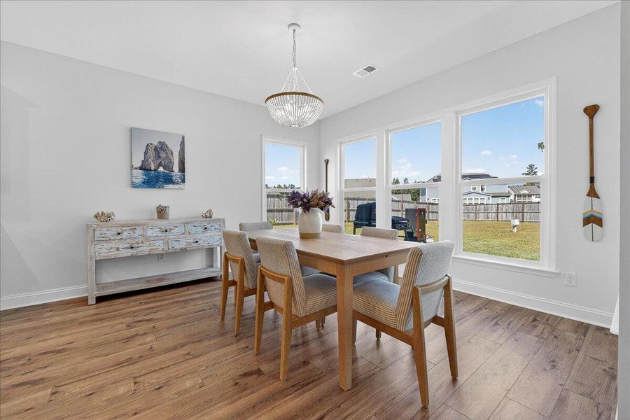Furnished interior view inside a new home in , Johns Island (Image 11). Furnished interior view inside a new home in , Johns Island (Image 11).
