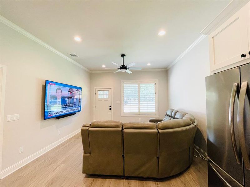 Furnished interior view inside a new home in , Yantis (Image 6). Furnished interior view inside a new home in , Yantis (Image 6).