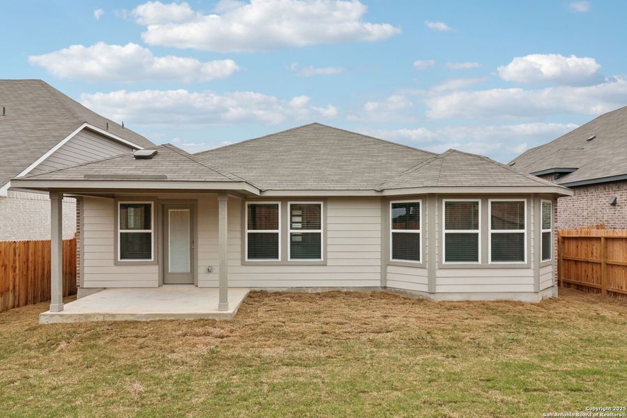 Exterior details and patio area of a home in , San Antonio (Image 3). Exterior details and patio area of a home in , San Antonio (Image 3).