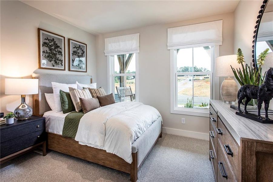 Furnished interior view inside a new home in Wisteria at GreenHouse, Marietta (Image 10).