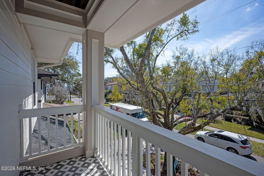 Exterior details and patio area of a home in , Jacksonville (Image 42).