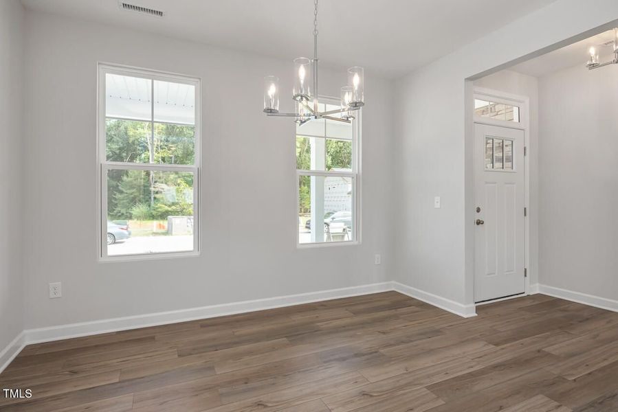 Spacious, unfurnished interior of a new home in Woodland Crossing, Zebulon (Image 15).