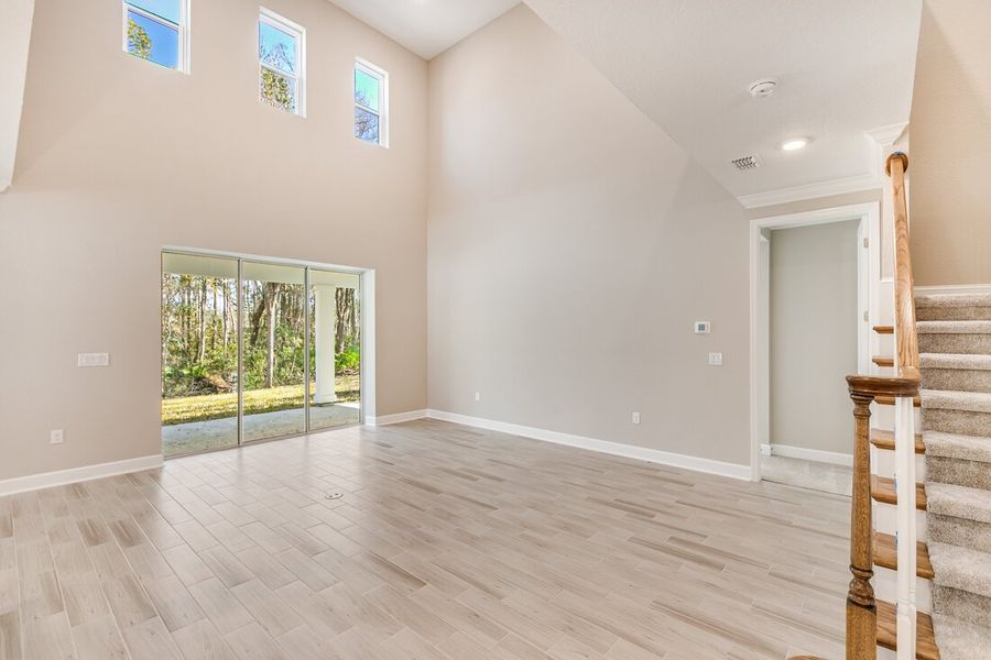 Spacious, unfurnished interior of a new home in Osprey Cove, St. Marys (Image 32). Spacious, unfurnished interior of a new home in Osprey Cove, St. Marys (Image 32).
