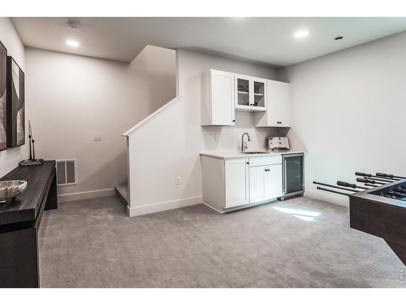 Furnished interior view inside a new home in Trailside Story Collection - Single Family Homes, Timnath (Image 27).