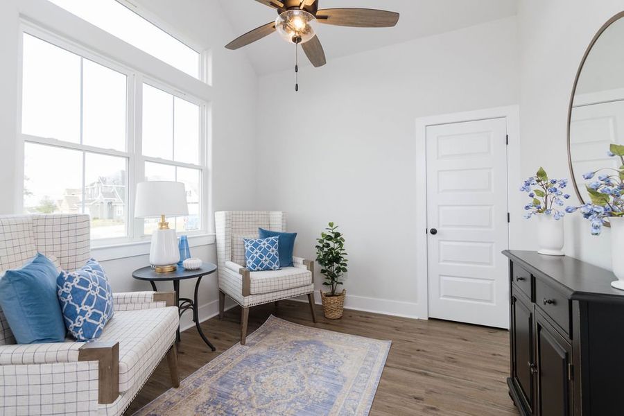 Representative furnished interior of a home built from the The Lydia by Reece Homes in Traditions, Bryan (Image 23).