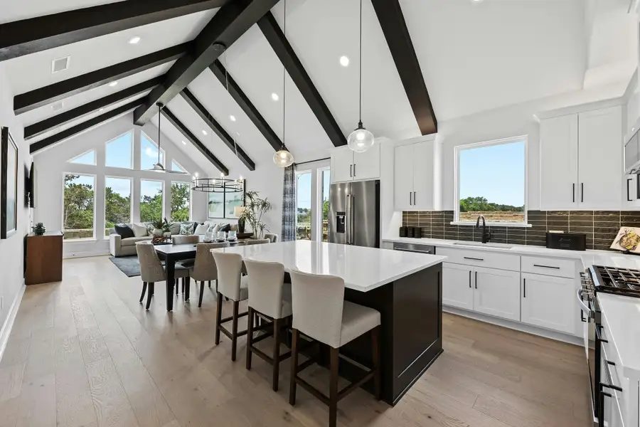Furnished interior view inside a new home in Candela South, Richmond (Image 5).