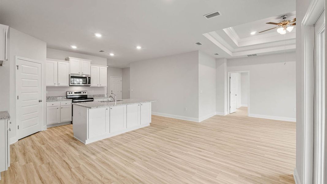 Furnished interior view inside a new home in Windmark Beach, Port Saint Joe (Image 6).
