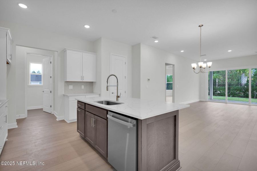 Furnished interior view inside a new home in , Ponte Vedra (Image 7).