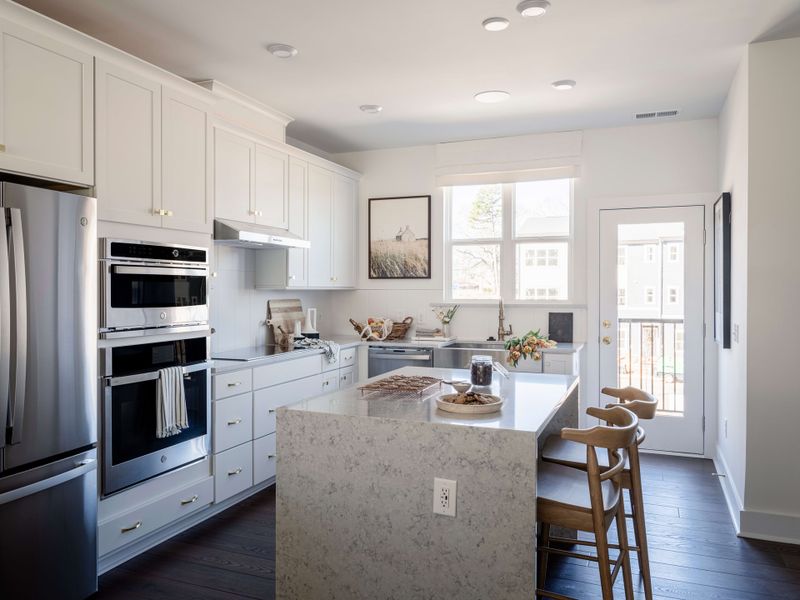 Representative furnished interior of a home built from the Rockwell by Tri Pointe Homes in Context at Oakhurst, Charlotte (Image 9).