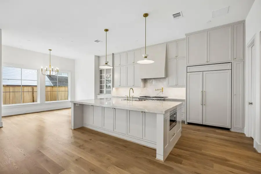 Furnished interior view inside a new home in , West University Place (Image 4).