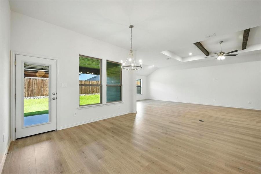 Spacious, unfurnished interior of a new home in Willow Vista Estates, Saginaw (Image 28).