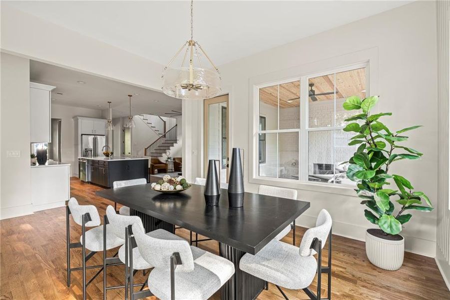 Furnished interior view inside a new home in , Decatur (Image 11). Furnished interior view inside a new home in , Decatur (Image 11).