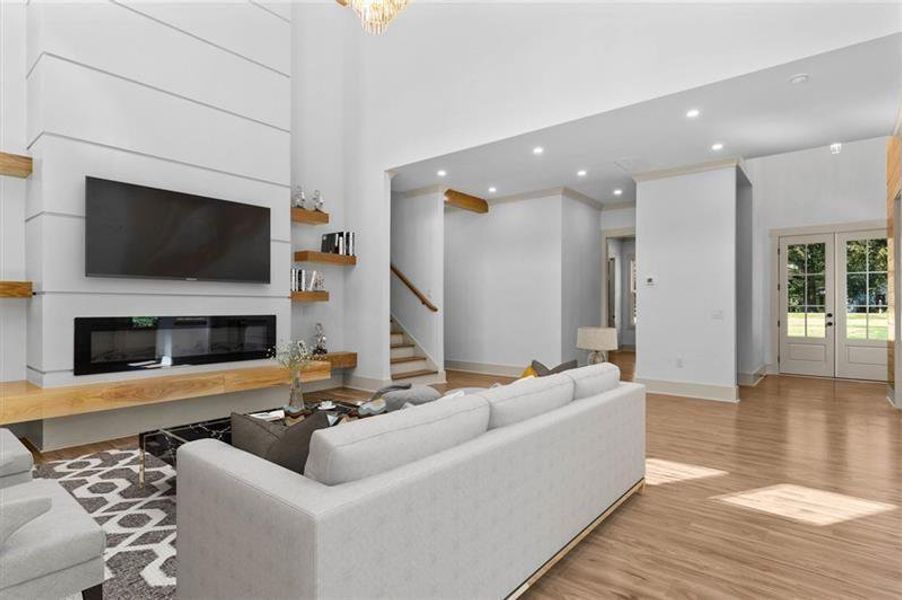 Furnished interior view inside a new home in , Powder Springs (Image 6).