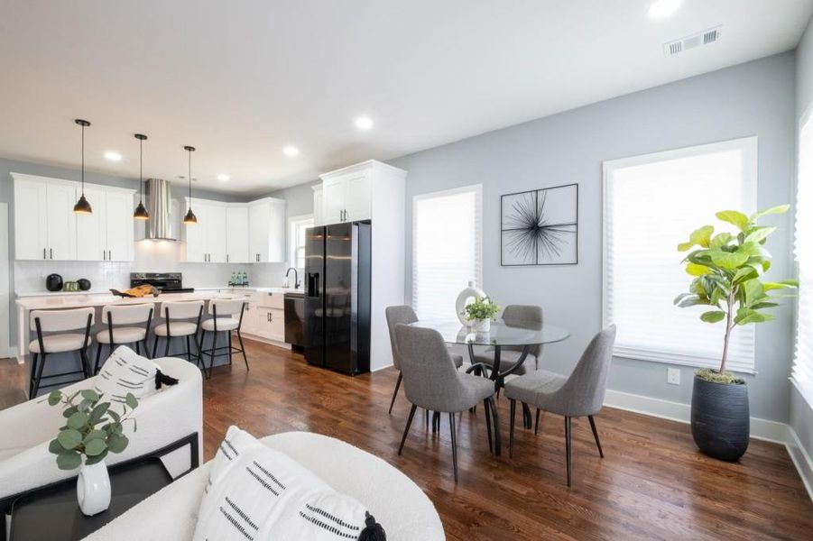 Furnished interior view inside a new home in , Fairburn (Image 14).