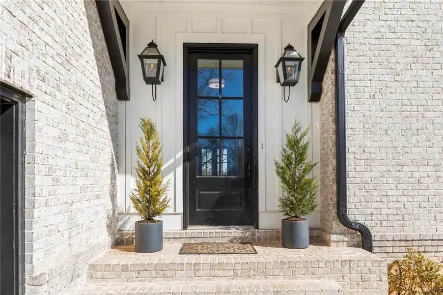 Exterior details and patio area of a home in Whitehall, Smyrna (Image 3).