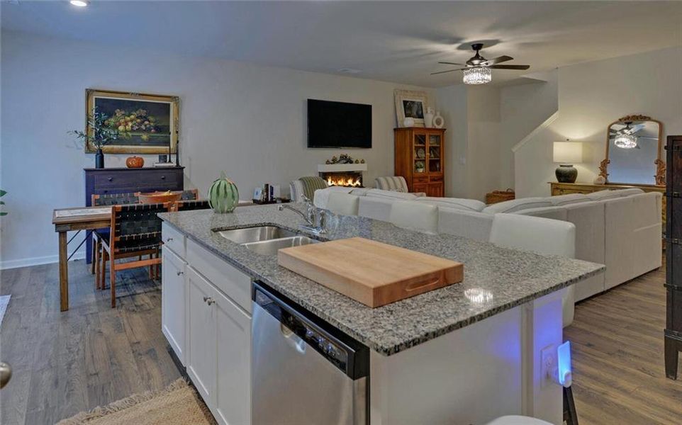 Furnished interior view inside a new home in , Dahlonega (Image 18).