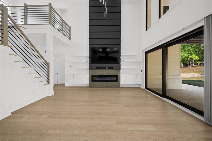 Spacious, unfurnished interior of a new home in , Sugar Hill (Image 64).