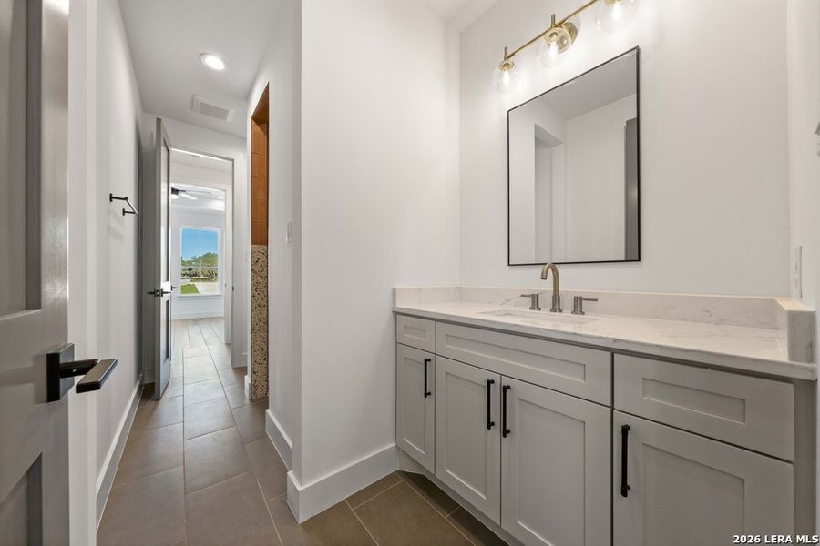 Furnished interior view inside a new home in , Bulverde (Image 38).