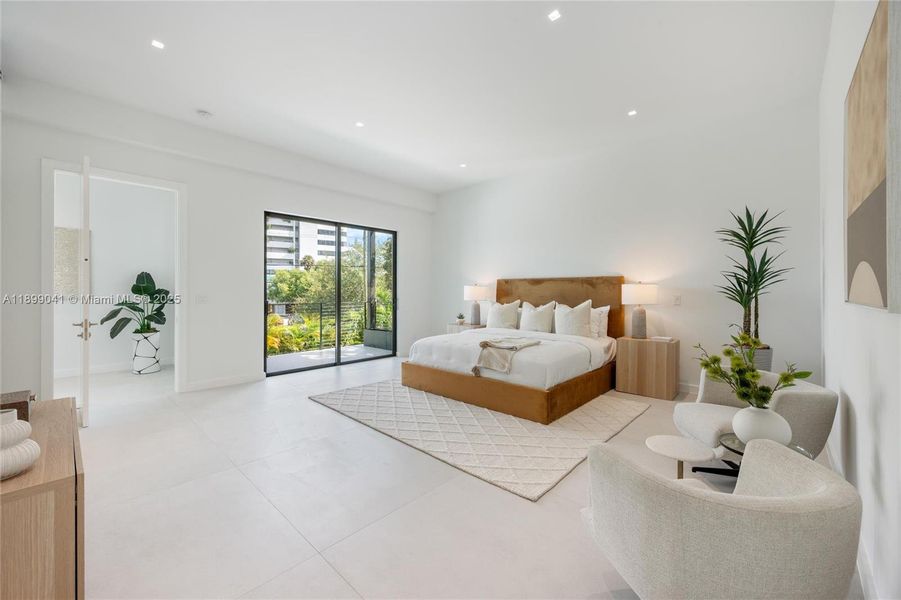 Furnished interior view inside a new home in , Miami (Image 5). Furnished interior view inside a new home in , Miami (Image 5).