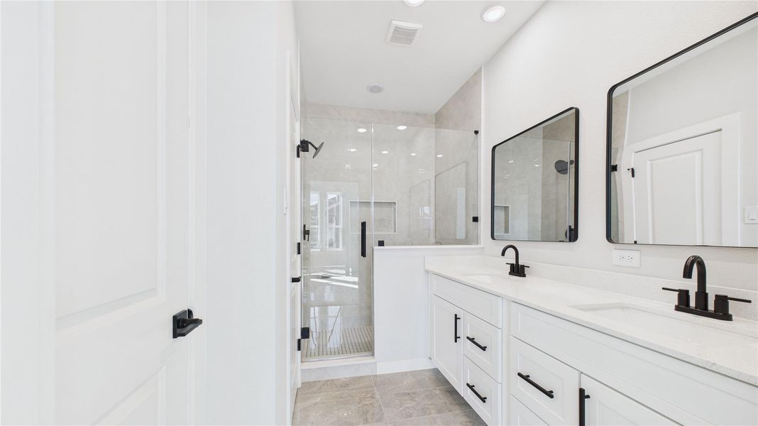 Furnished interior view inside a new home in , Houston (Image 15).