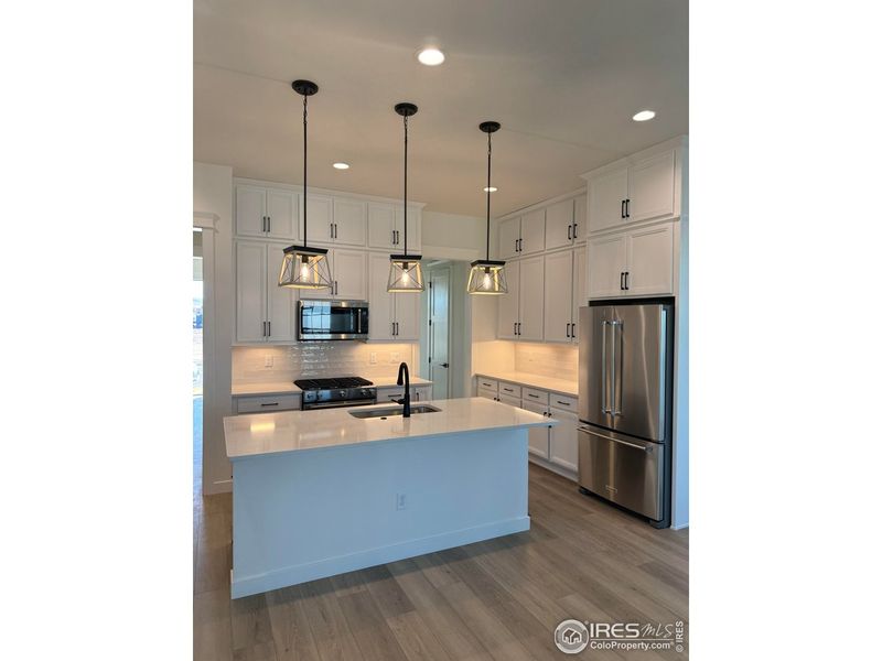 Furnished interior view inside a new home in Westerly, Erie (Image 12).