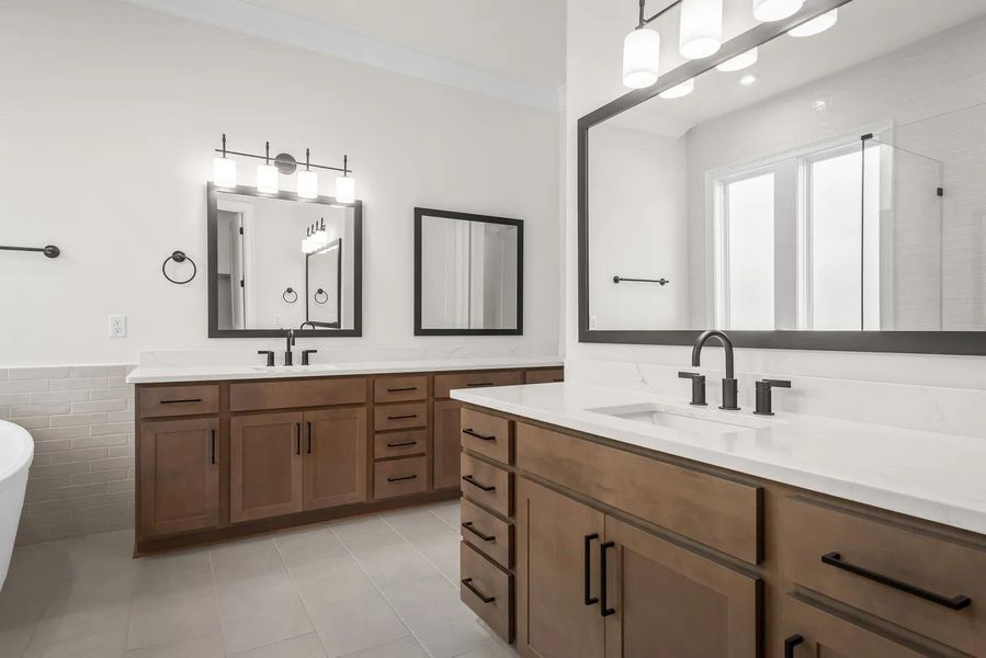 The Monroe B Primary Suite Bathroom The Monroe B Primary Suite Bathroom